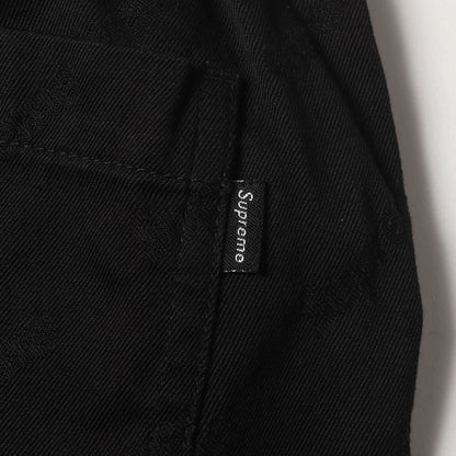 ジャガードロゴ柄 ツイル イージー ショート パンツ(Jacquard Logos Twill Short)