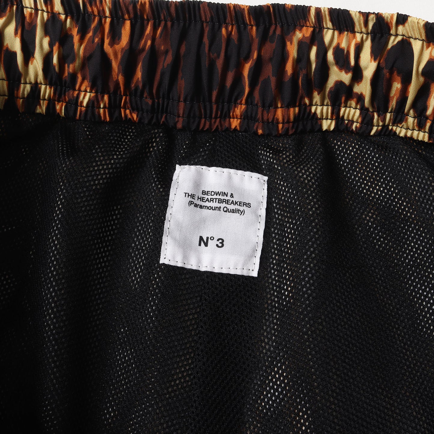 21SS レオパード柄 トレーニングショーツ(TRAINING SHORTS "CREED")