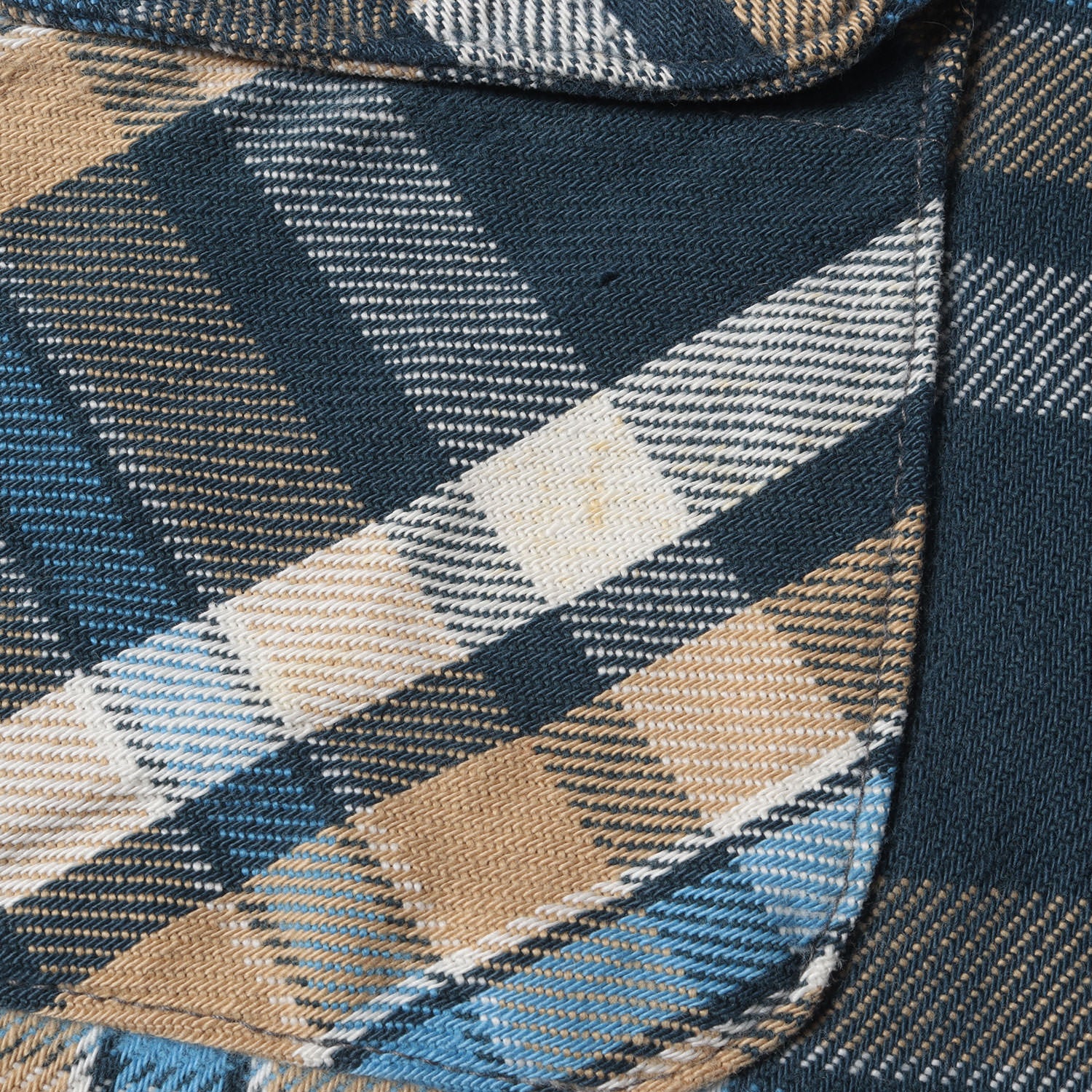 80s 三角ダグ ファイブブラザー usa製 ヴィンテージ ビンテージ ネルシャツ 黒ボタン fivebrother 90s ブロックチェック ヘビーネル 青黒