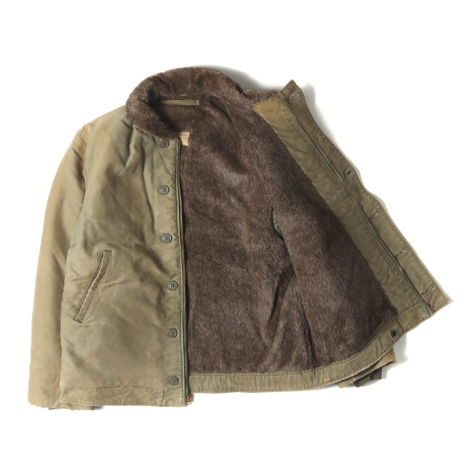 スペシャル ビッグサイズ] 40s 米軍実物 U.S.NAVY N-1 デッキ