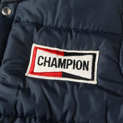 [人気モデル] 70s 中綿 レーシング ベスト / CHAMPION SPARK PLUGS チャンピオン スパーク プラグ