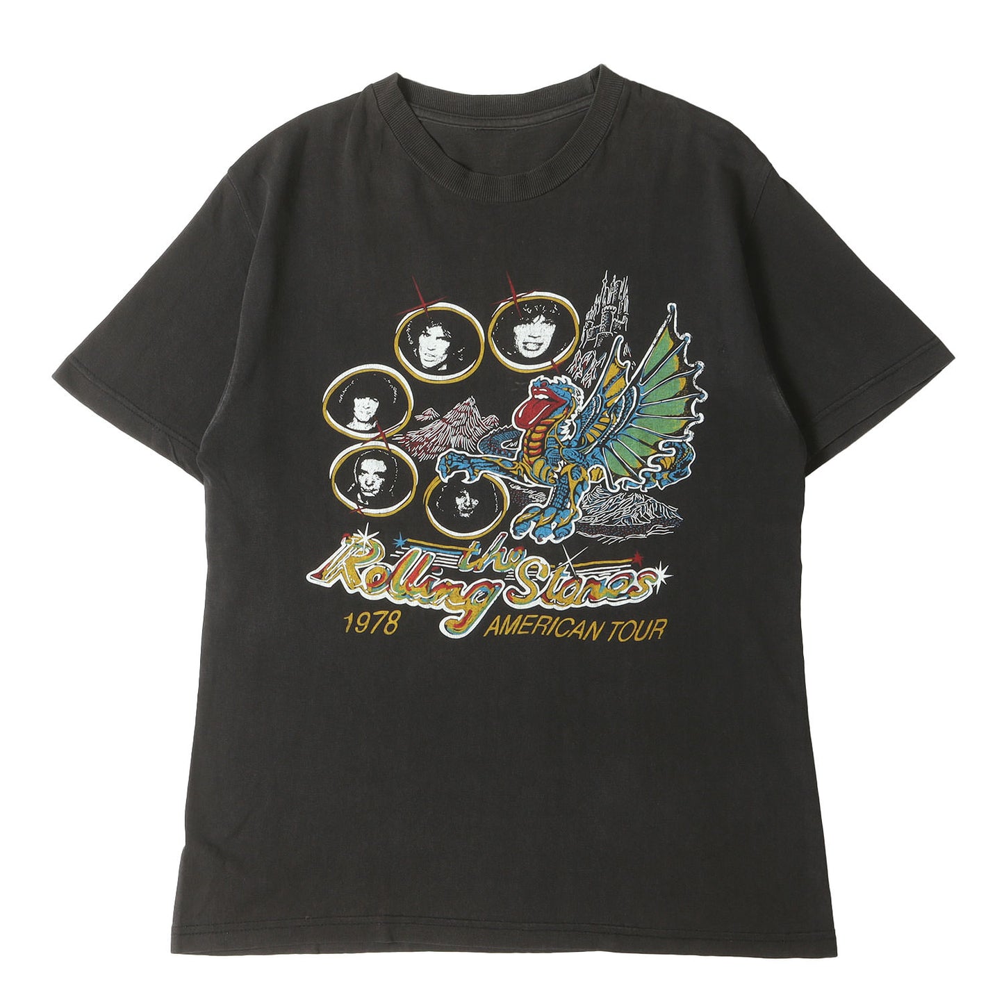 80～90s The Rolling Stones 1978 AMERICAN TOUR Tシャツ