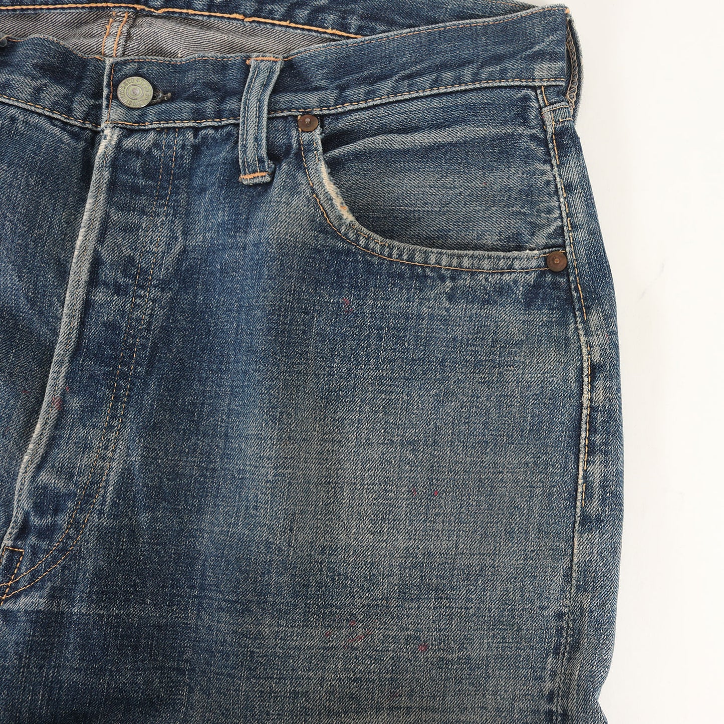 [雰囲気抜群 スペシャル] 40s 47モデル 片面タブ 501XX デニムパンツ(ビッグサイズ)