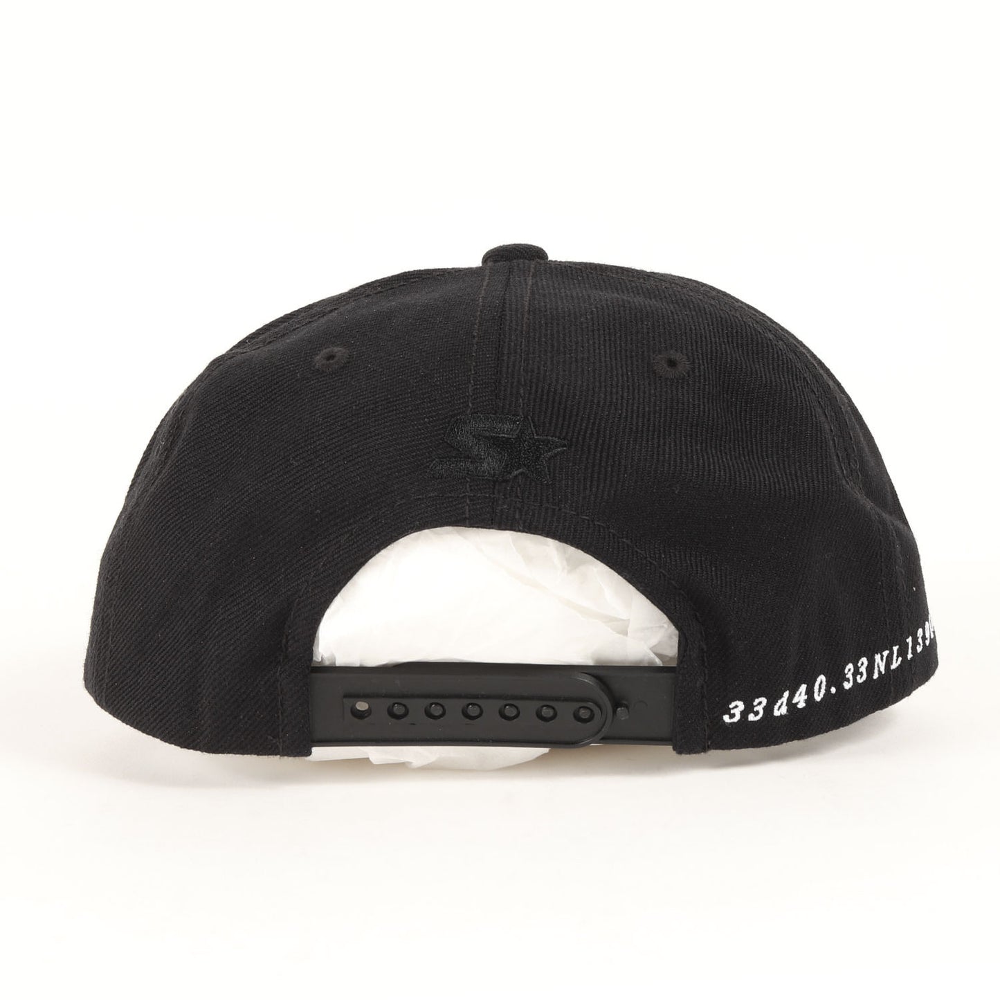 STARTER BLACK LABEL ブランドロゴ刺繍 6パネルキャップ(SNAPBACK CAP)