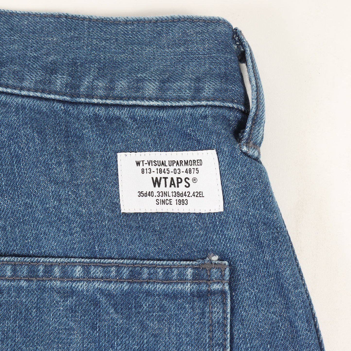 24AW ワイド ペインター デニムパンツ(ARMSTRONG / TROUSERS / COTTON. DENIM)