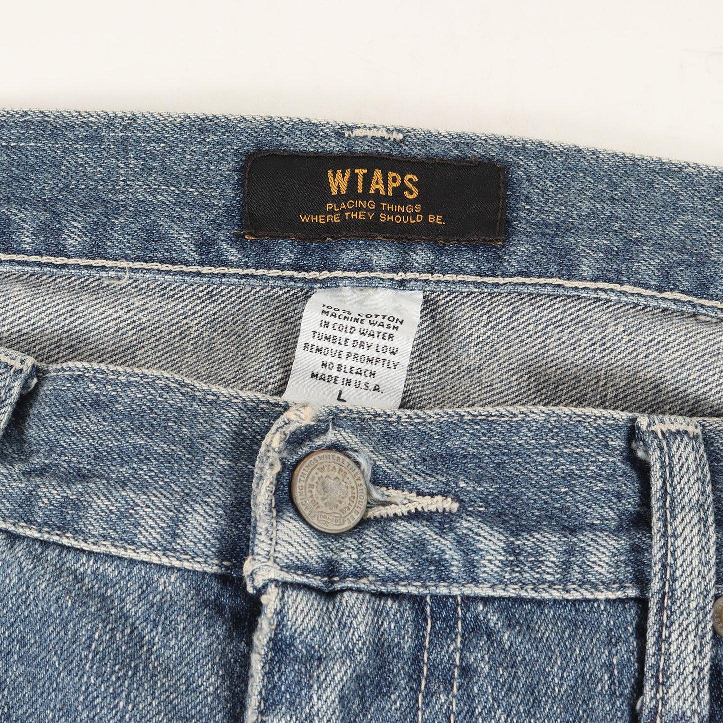 ウォッシュド バギー デニムパンツ(BAGGIE BASIC WASHED)