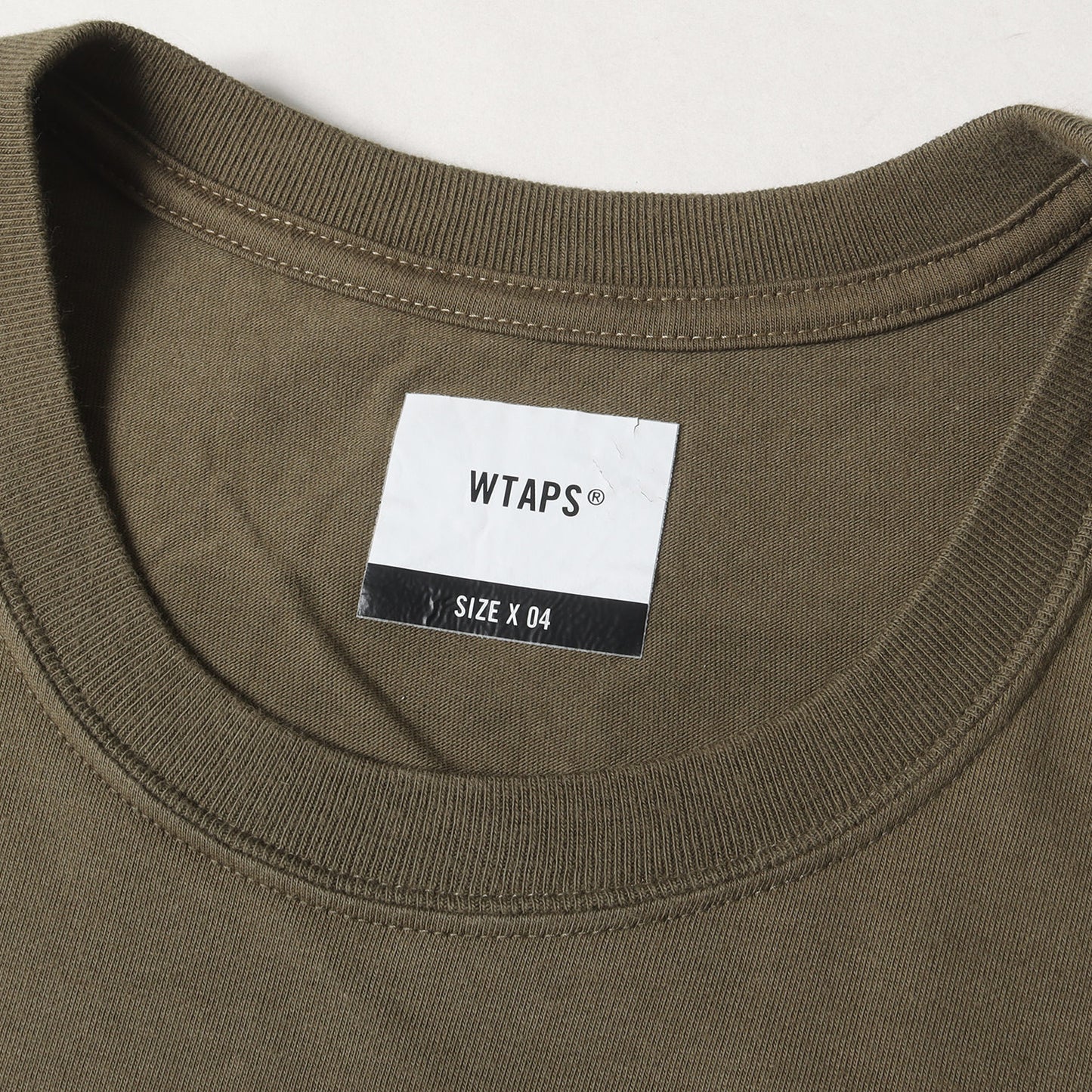 21SS バックロゴ クルーネック Tシャツ