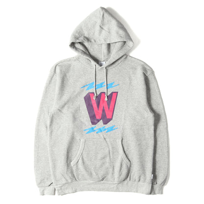 Wグラフィック スウェット パーカー