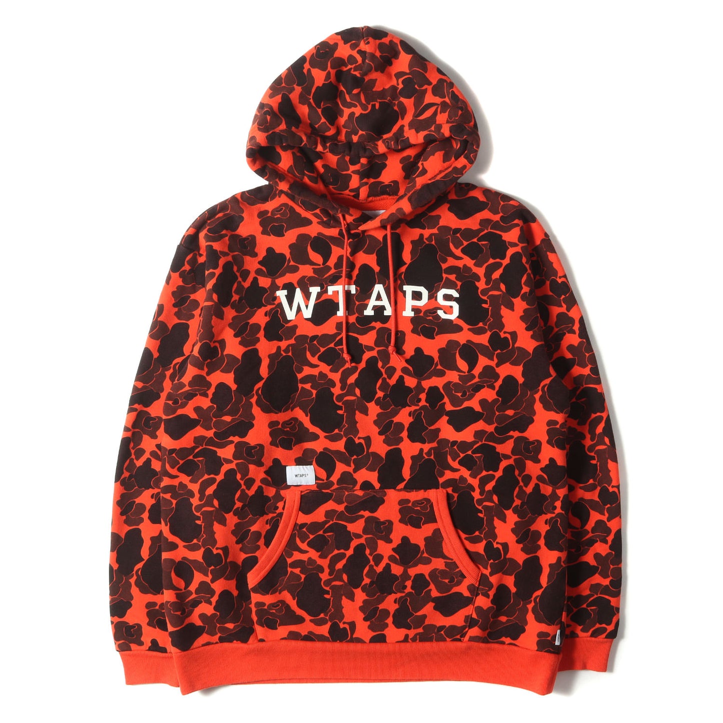 ダックハンターカモ カレッジロゴ スウェット パーカー(DESIGN HOODED COLLEGE)