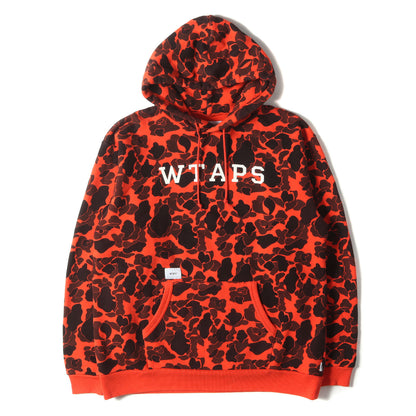 ダックハンターカモ カレッジロゴ スウェット パーカー(DESIGN HOODED COLLEGE)