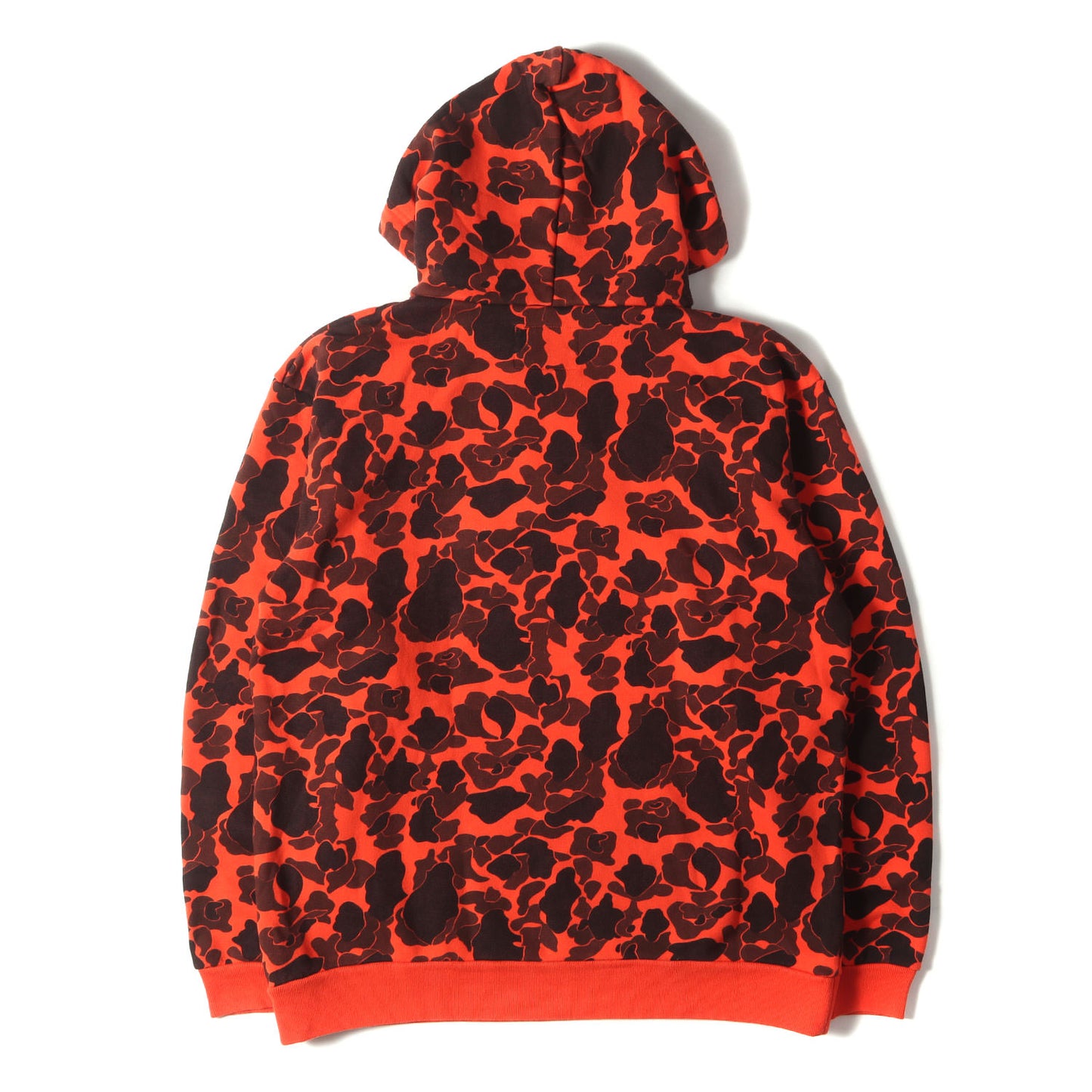 ダックハンターカモ カレッジロゴ スウェット パーカー(DESIGN HOODED COLLEGE)