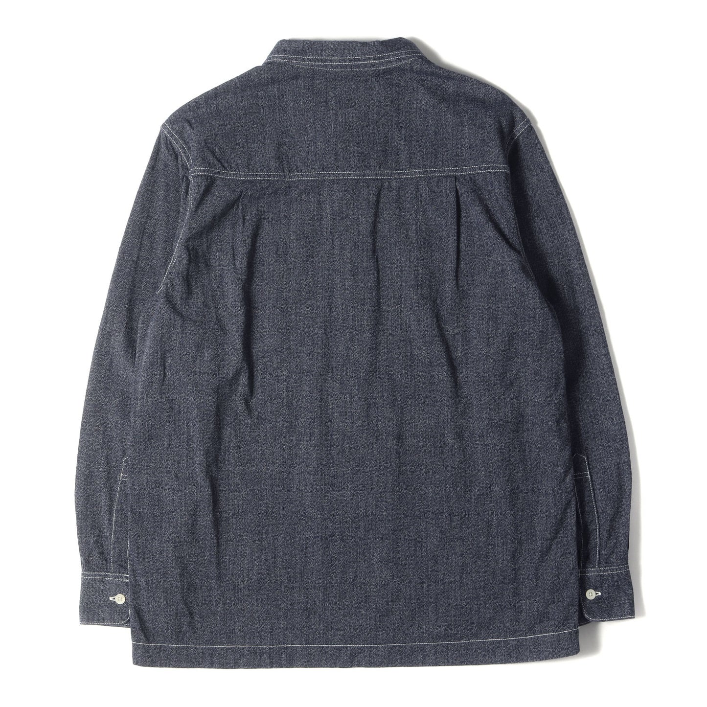 ごま塩 シャンブレー ワークシャツ(UNION LS 02)