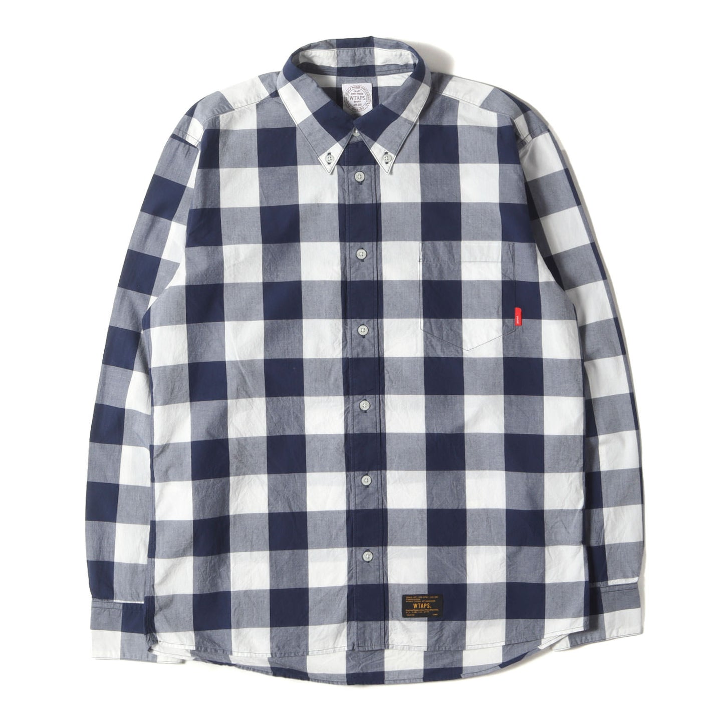 ブロックチェック ボタンダウンシャツ(BLOCK CHECK L/S)