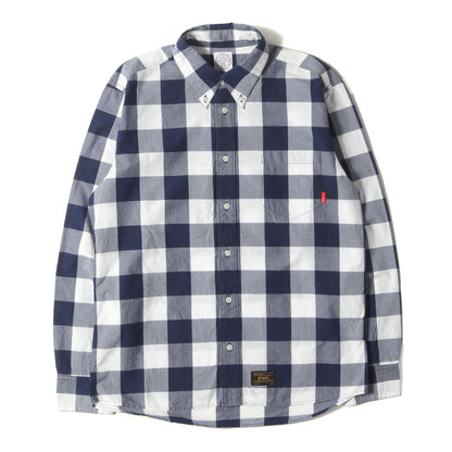 ブロックチェック ボタンダウンシャツ(BLOCK CHECK L/S)