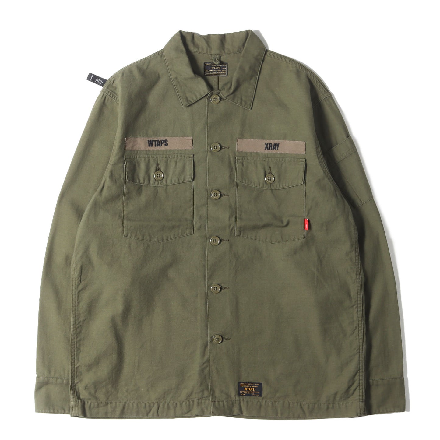バックサテン ミリタリーシャツ(BUDS LS)