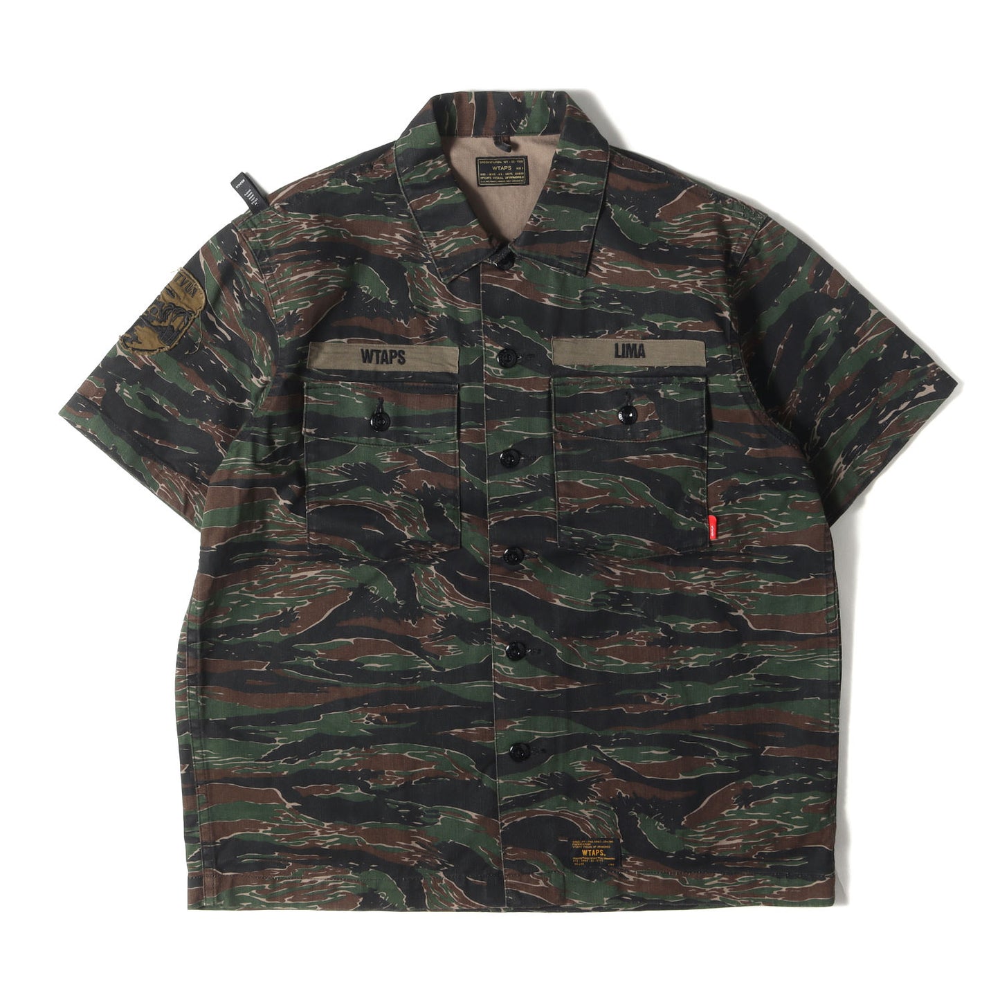 タイガーカモ ミリタリー 半袖シャツ(BUDS SS 02 / SHIRT)