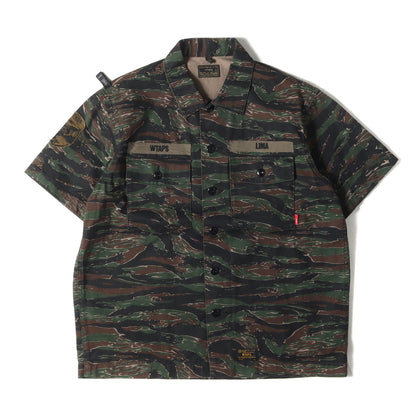 タイガーカモ ミリタリー 半袖シャツ(BUDS SS 02 / SHIRT)