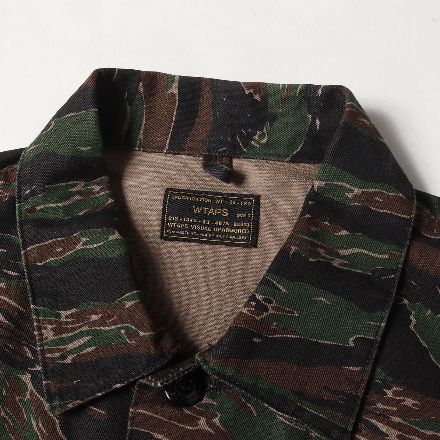 タイガーカモ ミリタリー 半袖シャツ(BUDS SS 02 / SHIRT)