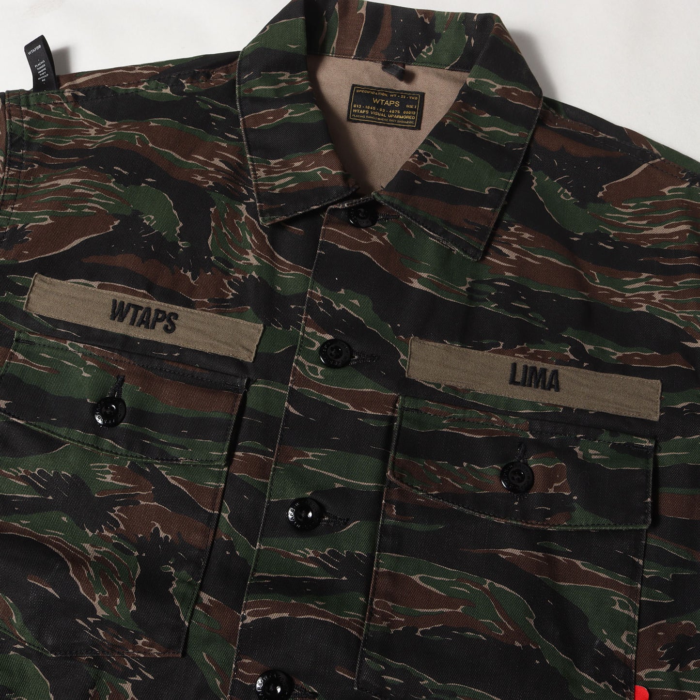 タイガーカモ ミリタリー 半袖シャツ(BUDS SS 02 / SHIRT)