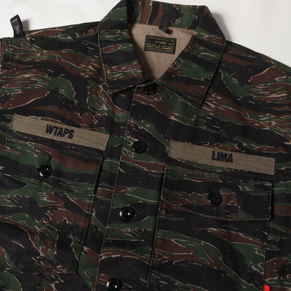 タイガーカモ ミリタリー 半袖シャツ(BUDS SS 02 / SHIRT)