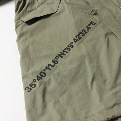 20SS M-51 袖カモフラージュ フィッシュテール モッズコート(W51)