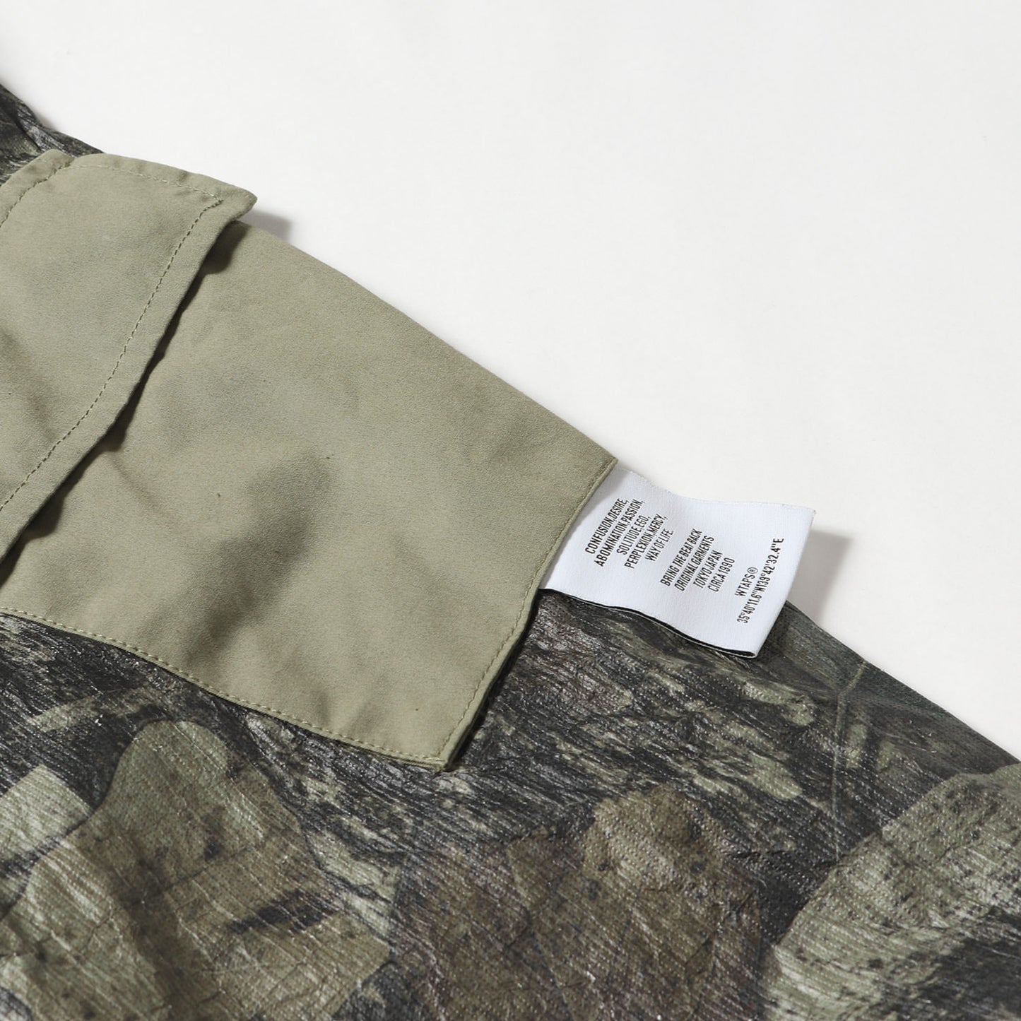 20SS M-51 袖カモフラージュ フィッシュテール モッズコート(W51)