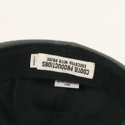 21AW ウールサージ ハンティングキャップ / ハンチング(Wool Serge Hunting Cap)