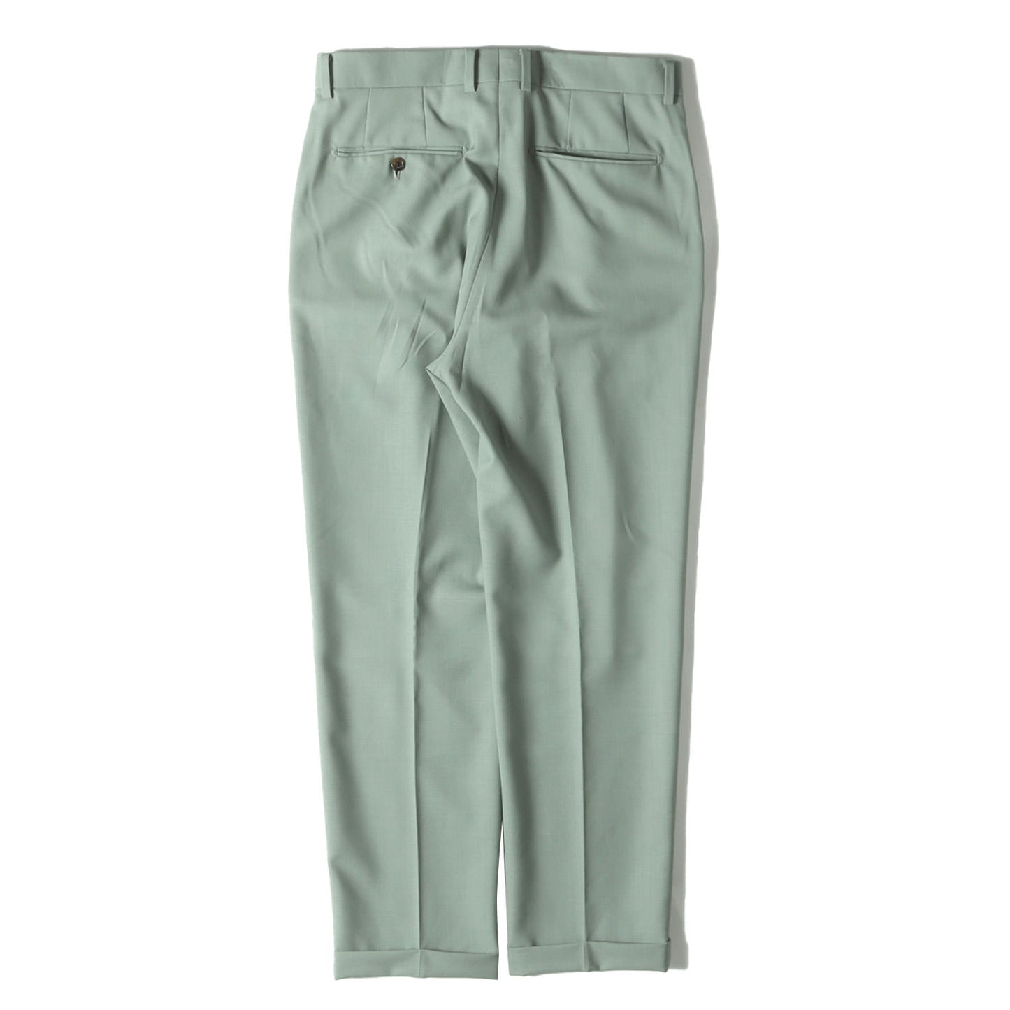 22SS ×DORMEUIL ウール プリーツ スラックスパンツ(PLEATED TROUSERS)