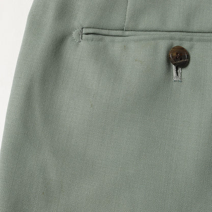 22SS ×DORMEUIL ウール プリーツ スラックスパンツ(PLEATED TROUSERS)