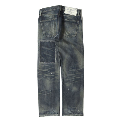 クワイエット サベージ ミディアム デニムパンツ(QUIET SAVAGE. MID/ 14OZ-PT)
