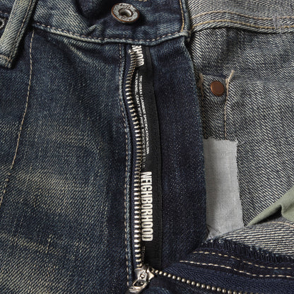 クワイエット サベージ ミディアム デニムパンツ(QUIET SAVAGE. MID/ 14OZ-PT)