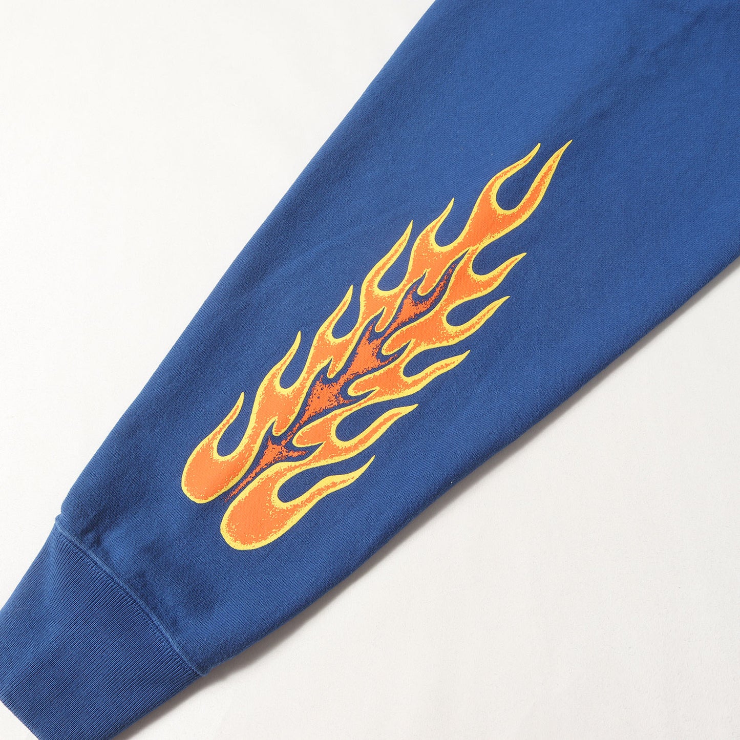 23AW フレイムプリント スウェット パーカー(FLAMES HOODIE)
