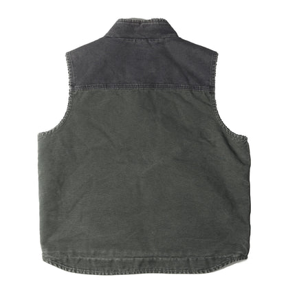 00s 裏ボア付き モックネック ダック ベスト