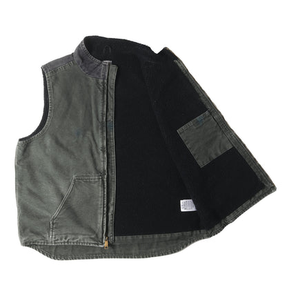 00s 裏ボア付き モックネック ダック ベスト