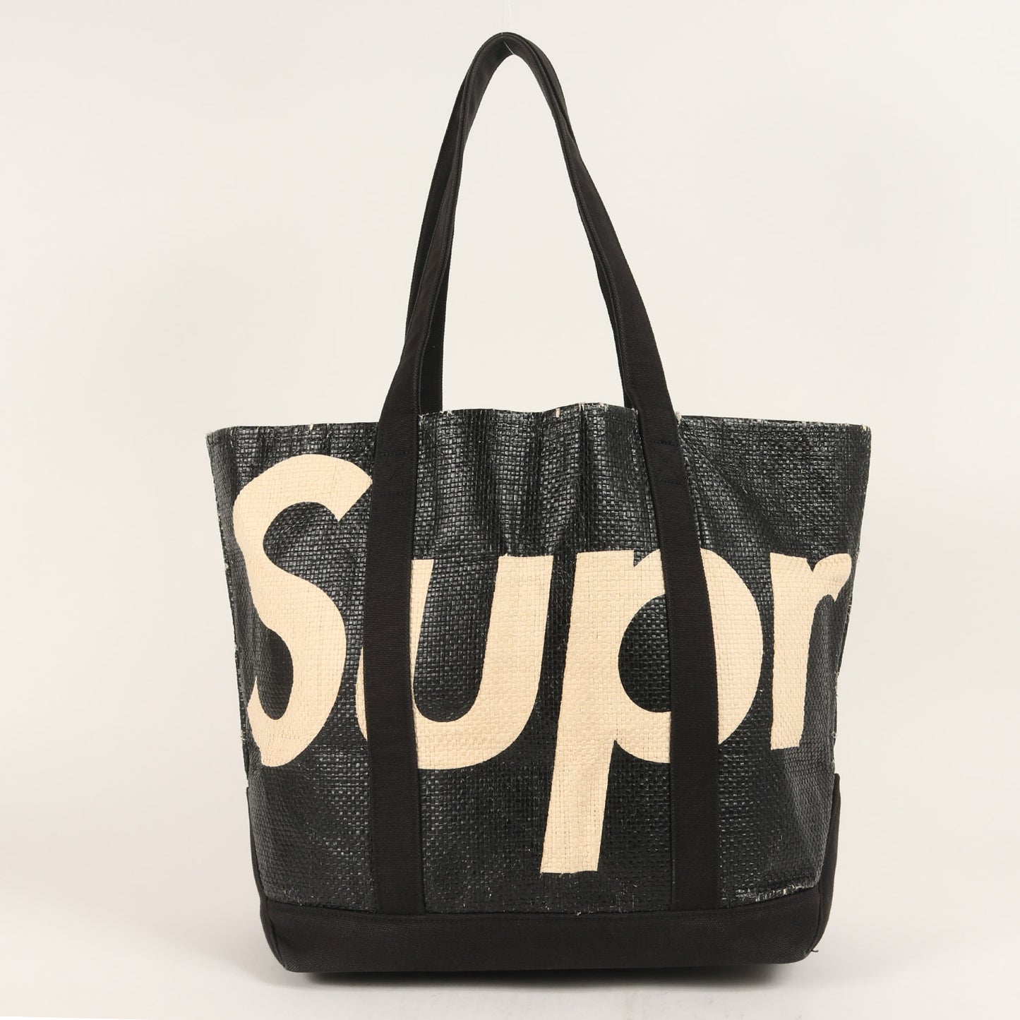 20SS ブランドロゴ ラフィア トートバッグ(Raffia Tote)