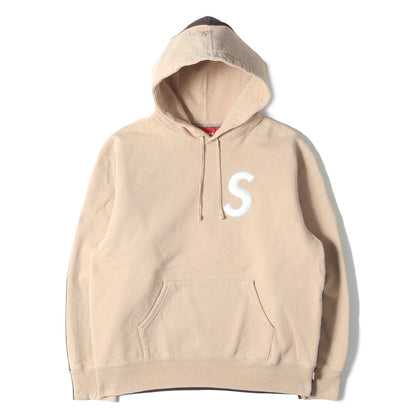 21AW 2トーン Sロゴ スウェットパーカー(S Logo Split Hooded Sweatshirt)