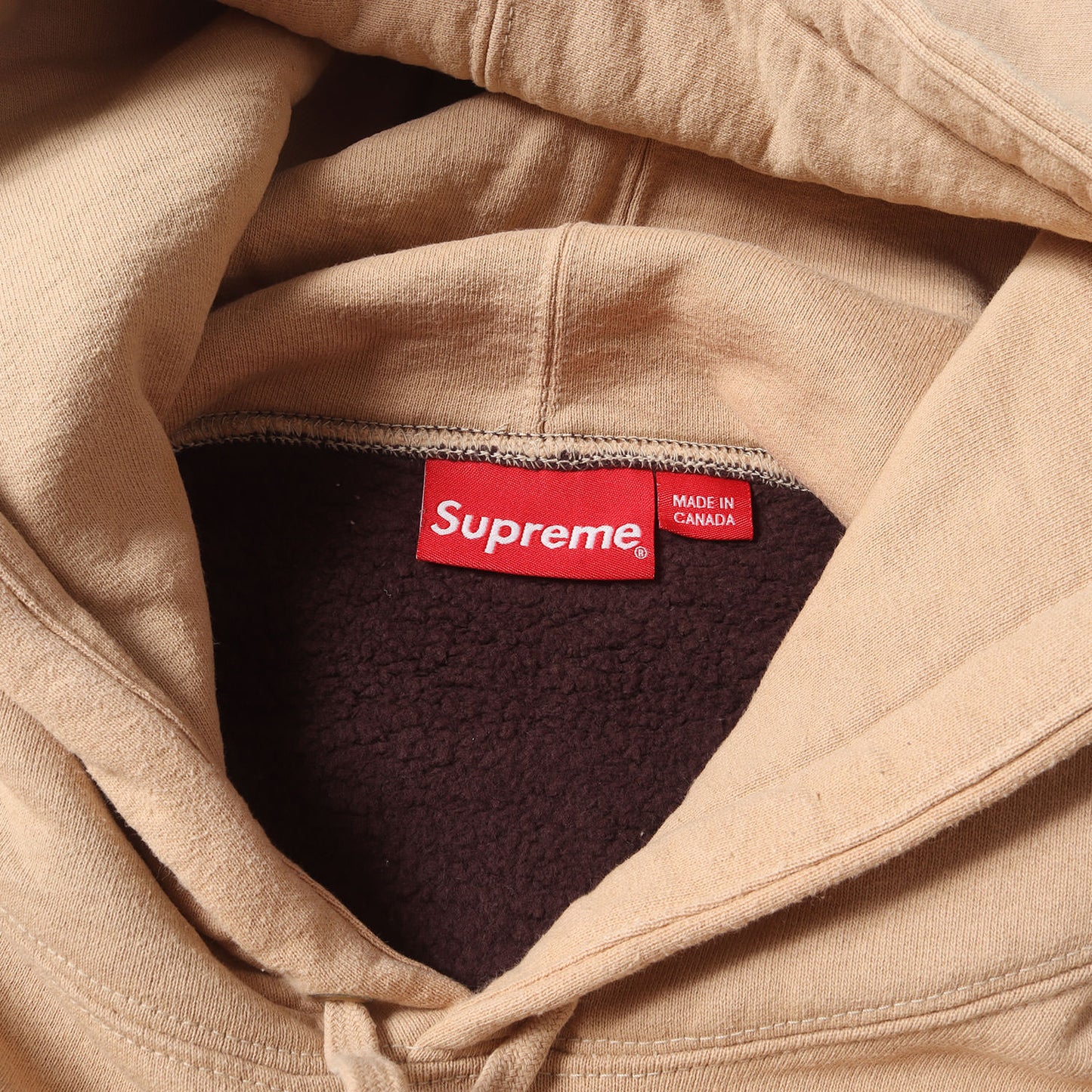 21AW 2トーン Sロゴ スウェットパーカー(S Logo Split Hooded Sweatshirt)