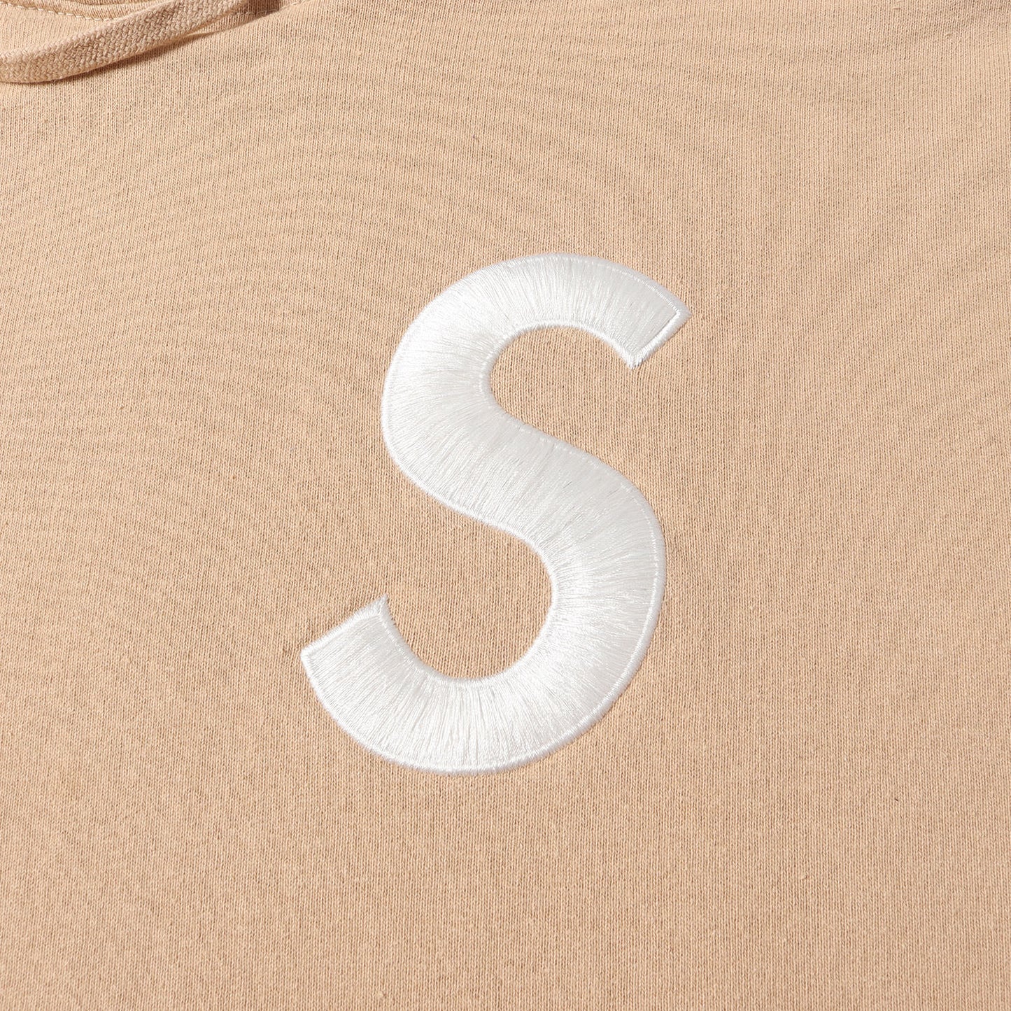 21AW 2トーン Sロゴ スウェットパーカー(S Logo Split Hooded Sweatshirt)