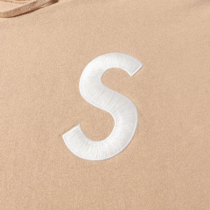 21AW 2トーン Sロゴ スウェットパーカー(S Logo Split Hooded Sweatshirt)