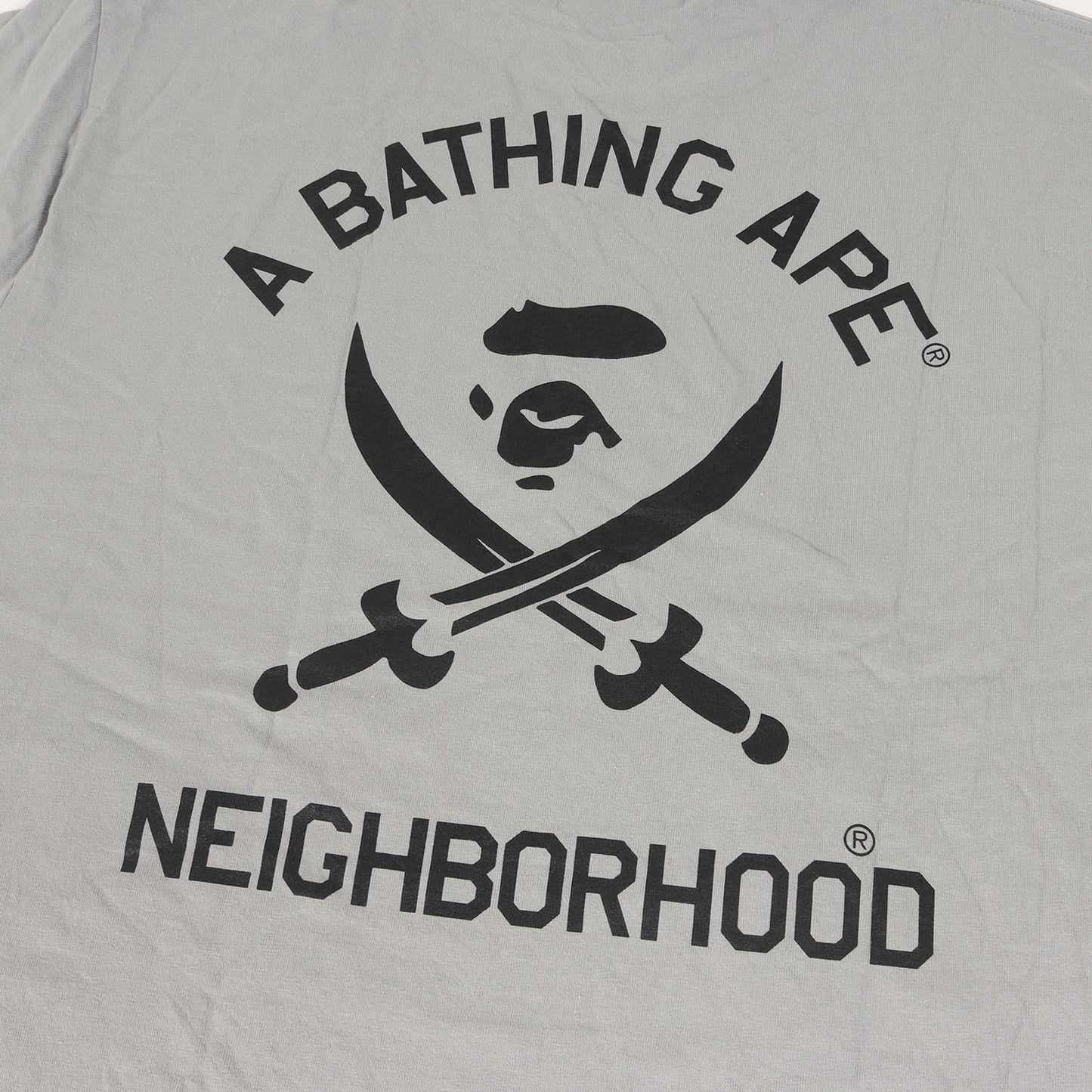 24AW ×NEIGHBORHOOD スカルジェネラル ロングスリーブ Tシャツ