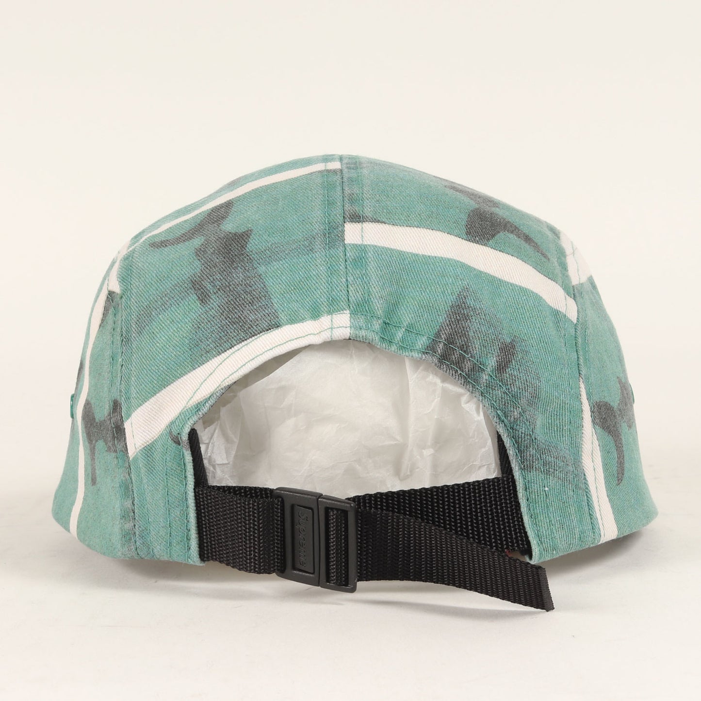 25SS ×Damien Hirst シャーク柄 BOXロゴ キャンプキャップ(Camp Cap)