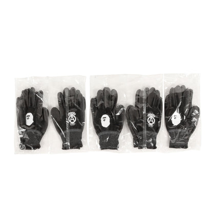 22AW ×A BATHING APE SRL グローブ / 軍手 5枚セット(BAPE NBHD GLOVE)