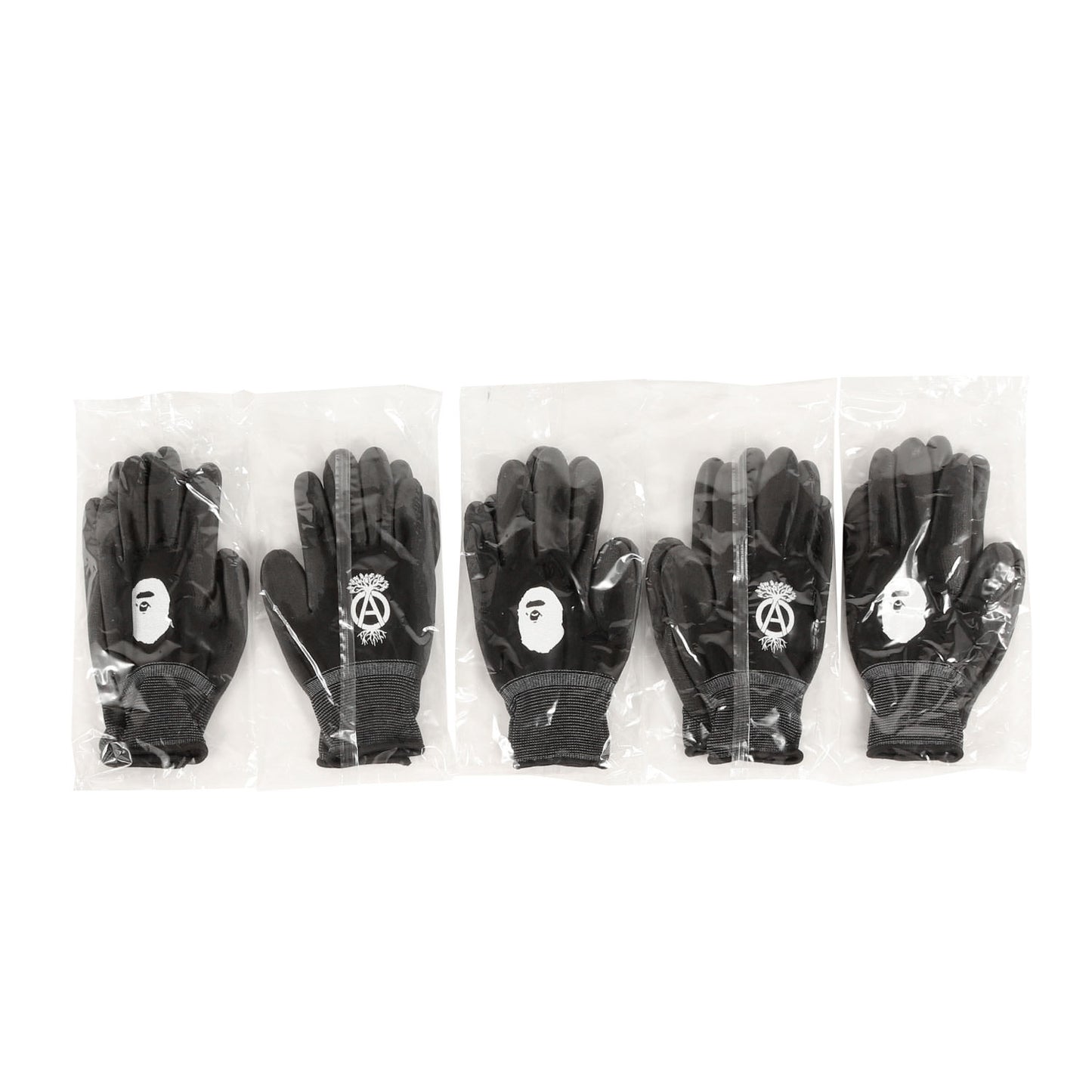 22AW ×A BATHING APE SRL グローブ / 軍手 5枚セット(BAPE NBHD GLOVE)
