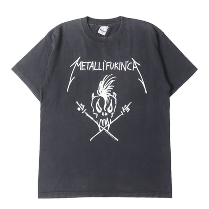 90s METALLICA METALLI FUKIN CA Tシャツ(Murinaボディ / USA製)