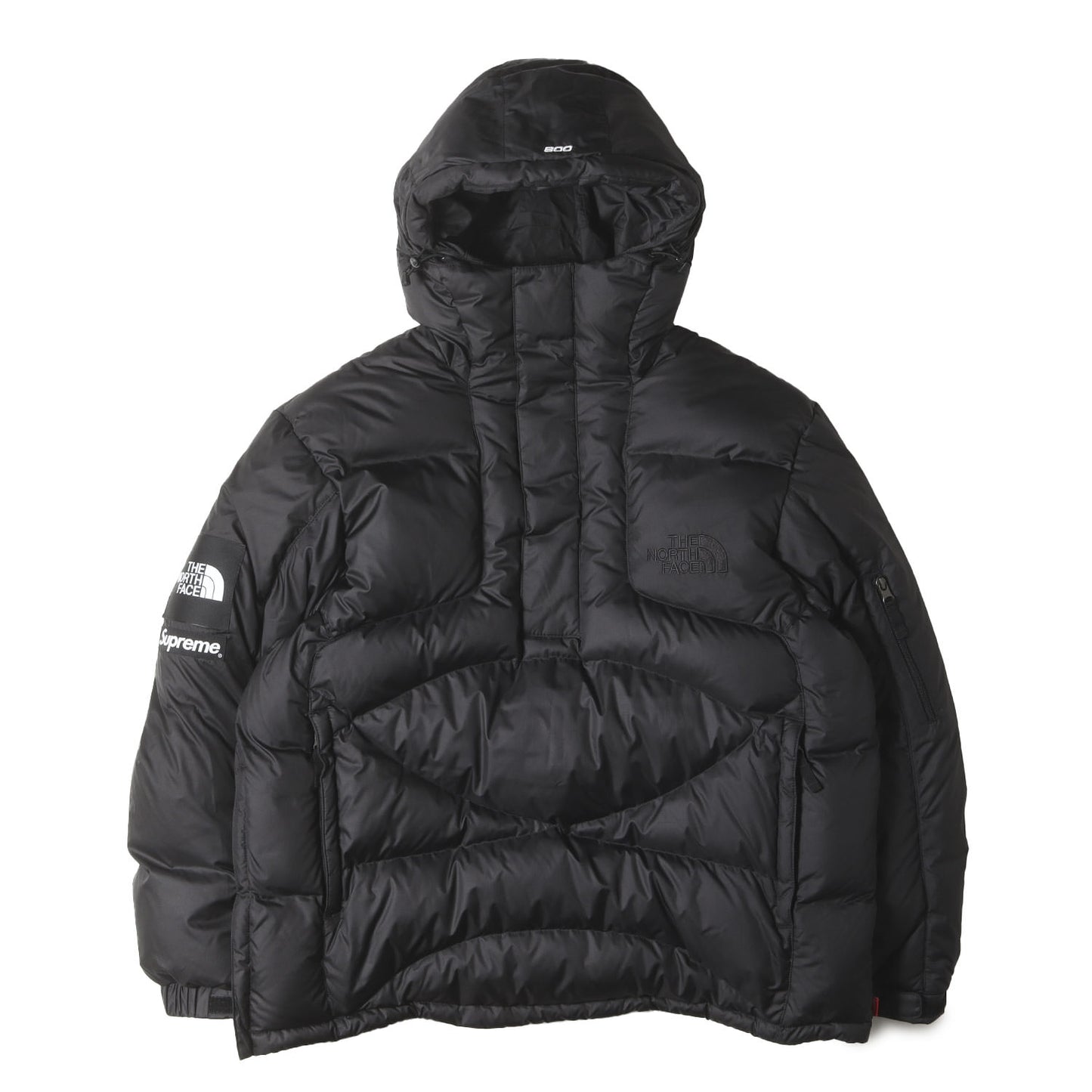 22AW ×THE NORTH FACE ハーフジップ プルオーバー ダウンジャケット(800-Fill Half Zip Hooded Pullover)