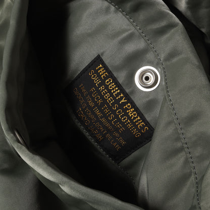23AW ブランドロゴ刺繍 MA-1 フライト ジャケット(MA-1 FLIGHT JACKET)