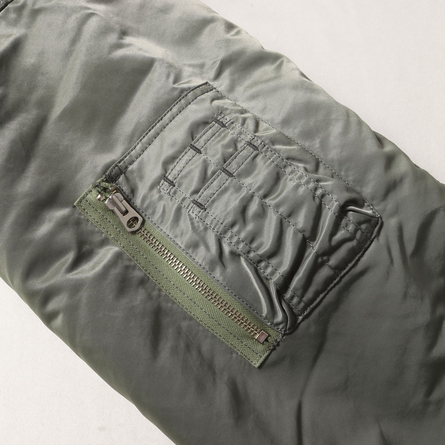 23AW ブランドロゴ刺繍 MA-1 フライト ジャケット(MA-1 FLIGHT JACKET)