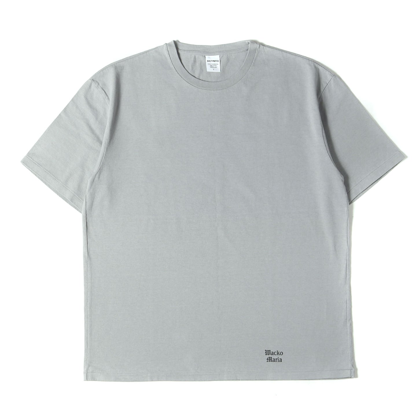 24SS ワンポイントロゴ ヘビー Tシャツ(WASHED HEAVY WEIGHT CREW NECK T-SHIRT)
