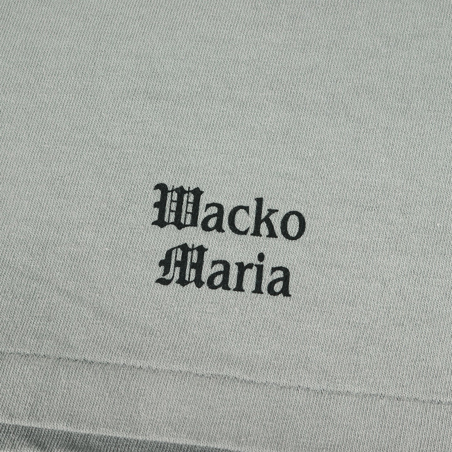 24SS ワンポイントロゴ ヘビー Tシャツ(WASHED HEAVY WEIGHT CREW NECK T-SHIRT)