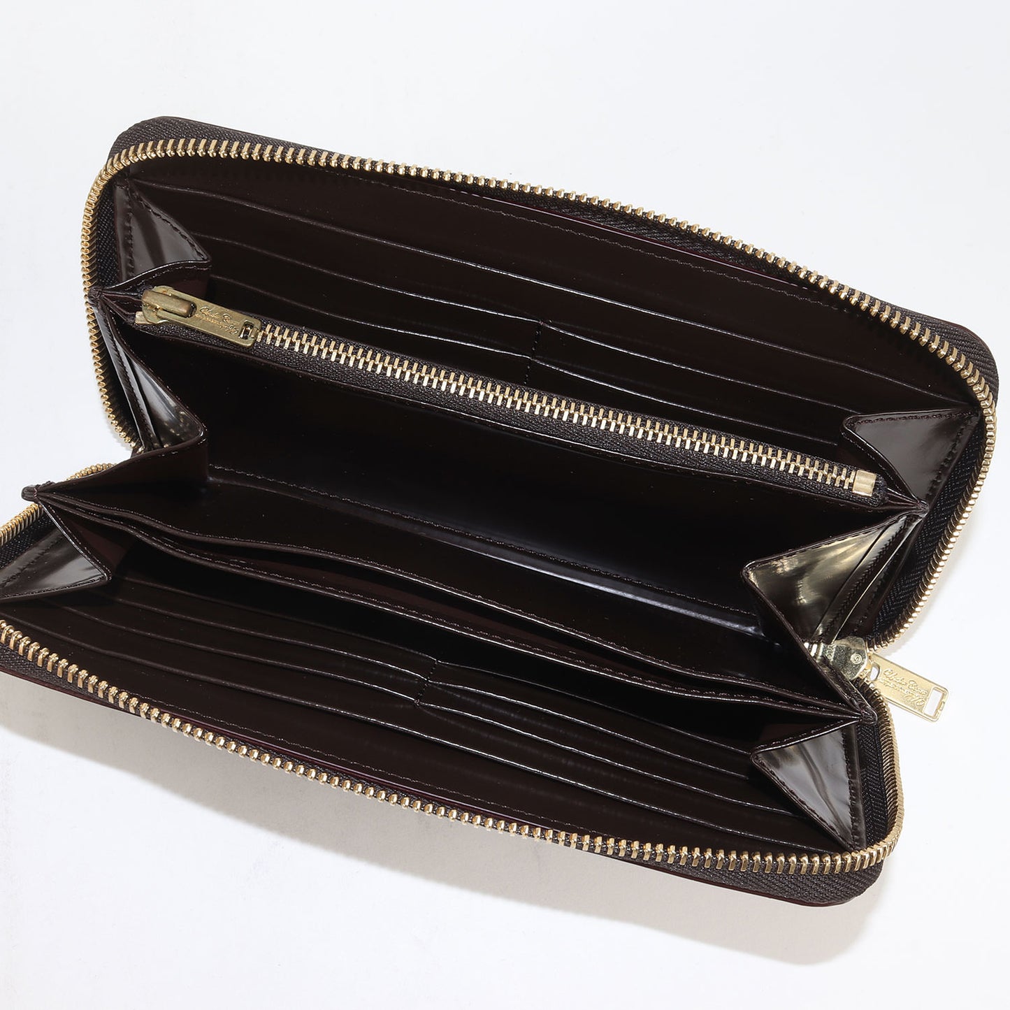 21SS デジタルローズ&有刺鉄線 ラウンドジップ レザー ロングウォレット / 長財布